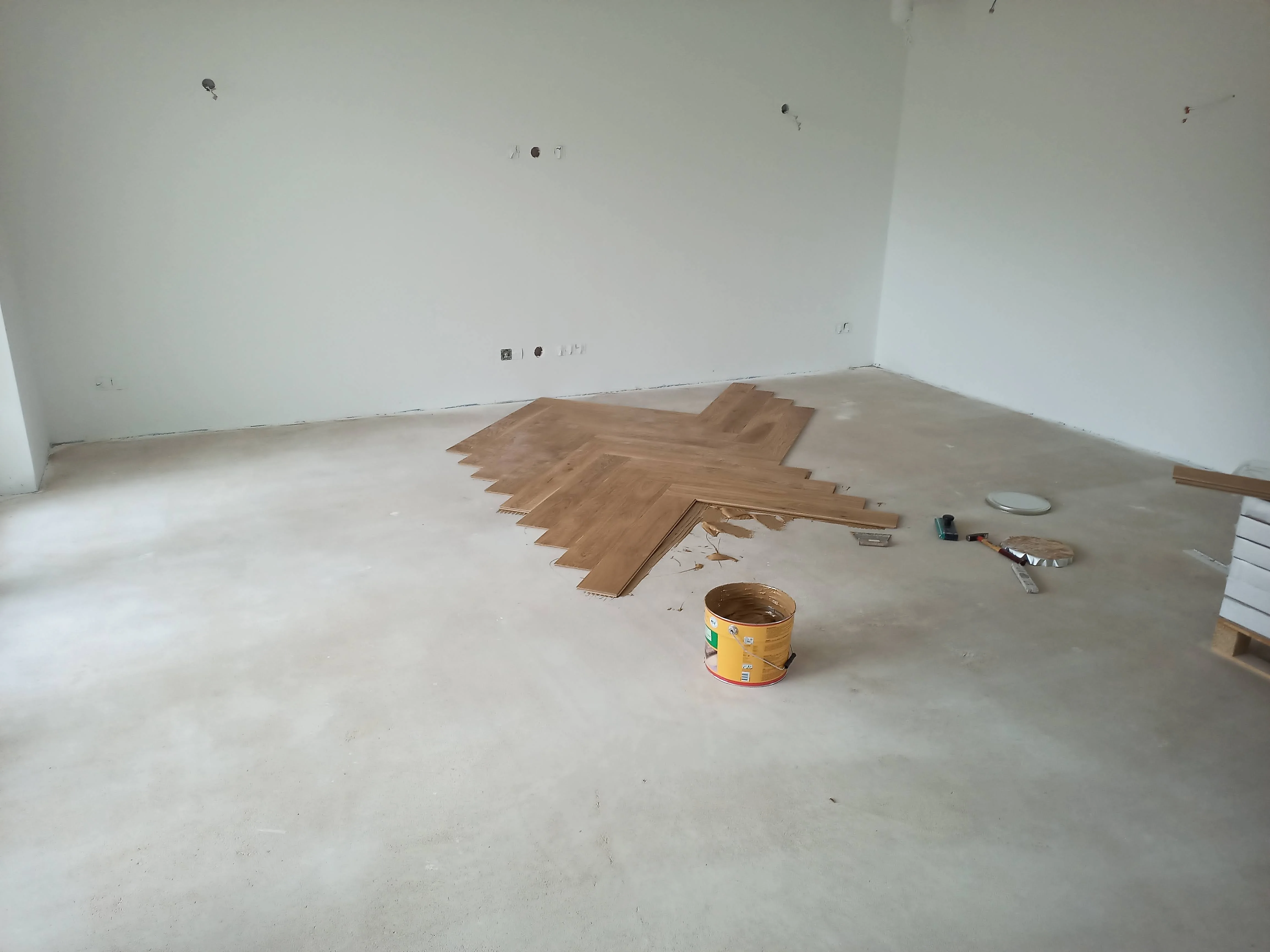 Fachgerechte Fischgrät-Verlegung in Gladbeck